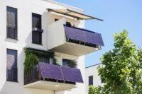 Balcony Solar Panels - KrisTech Wire (Photo via Shutterstock)
