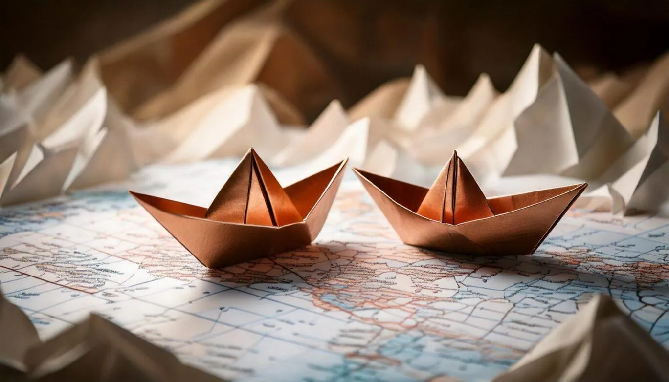 Copper Boats - KrisTech Wire (Generated using AI)