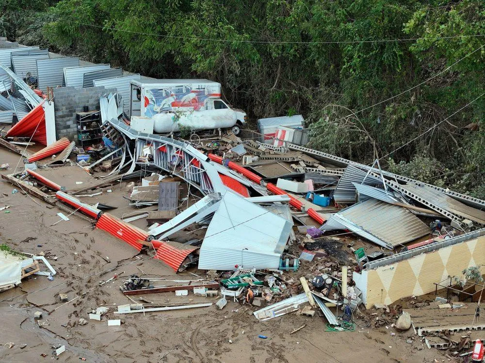 Hurricane Helene Damage - KrisTech Wire (photo via Shutterstock)