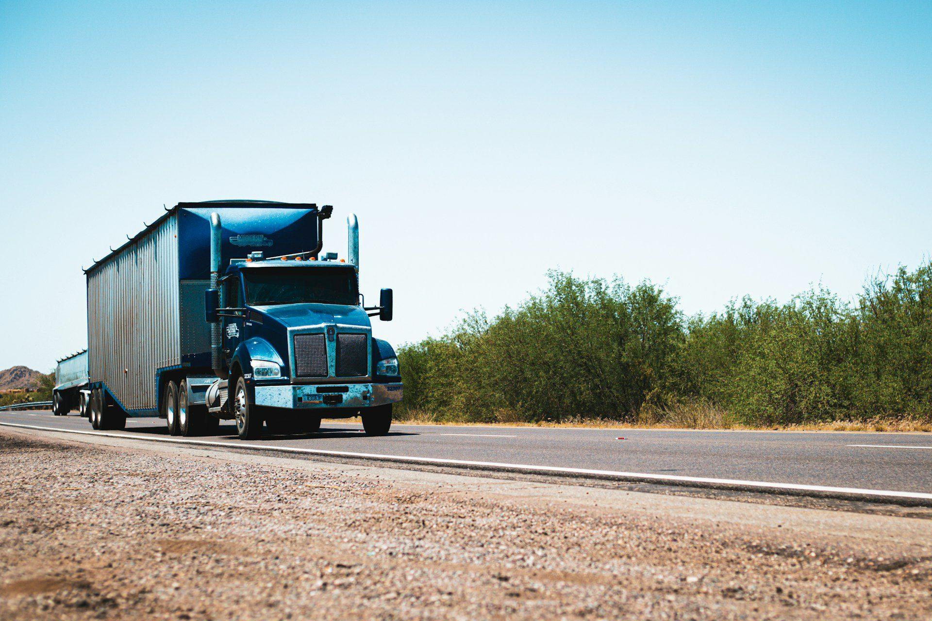 LTL Trucking - KrisTech Wire (photo credit -Tom Jackson, Unsplash)
