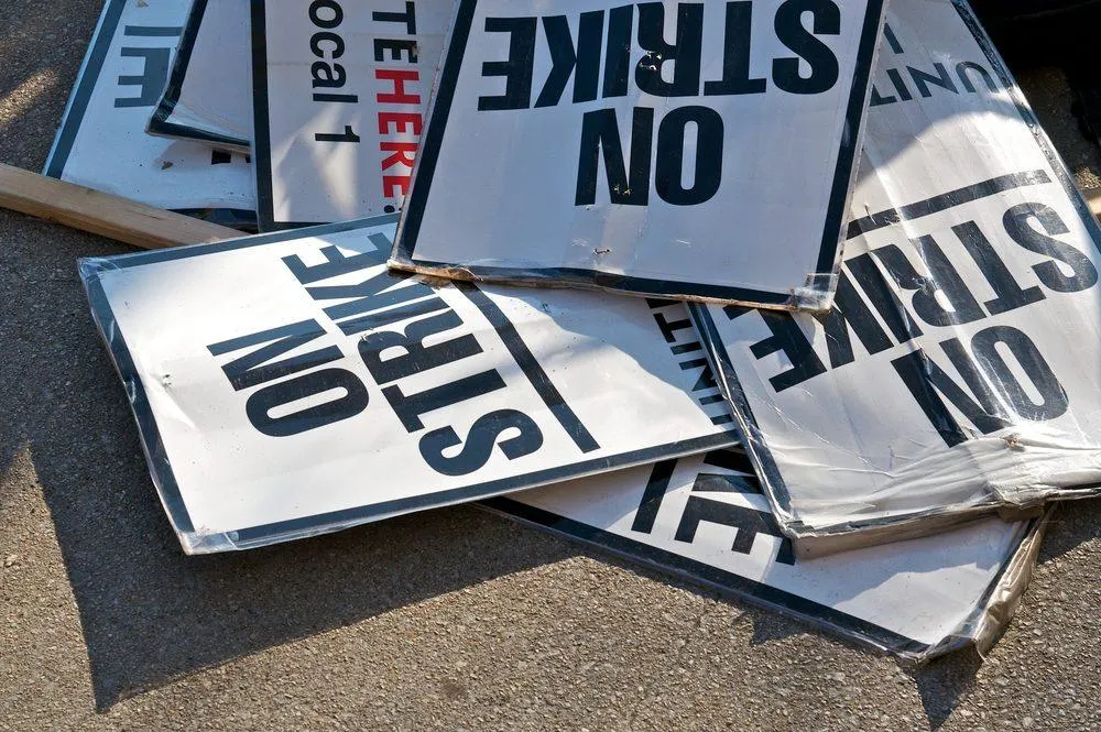 On Strike - KrisTech Wire (Photo via Shutterstock)