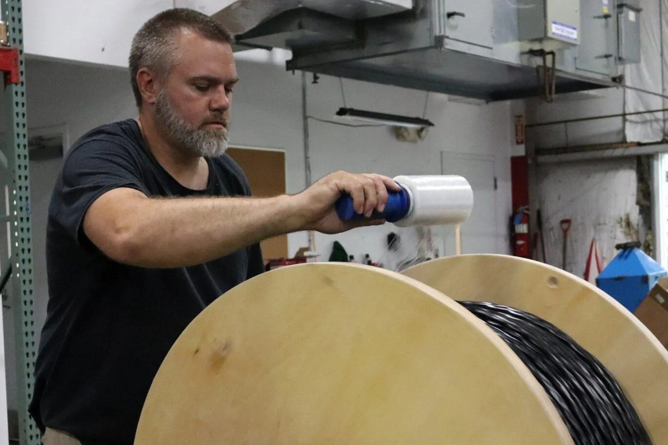 Wrapping Up Tray Cable - KrisTech
