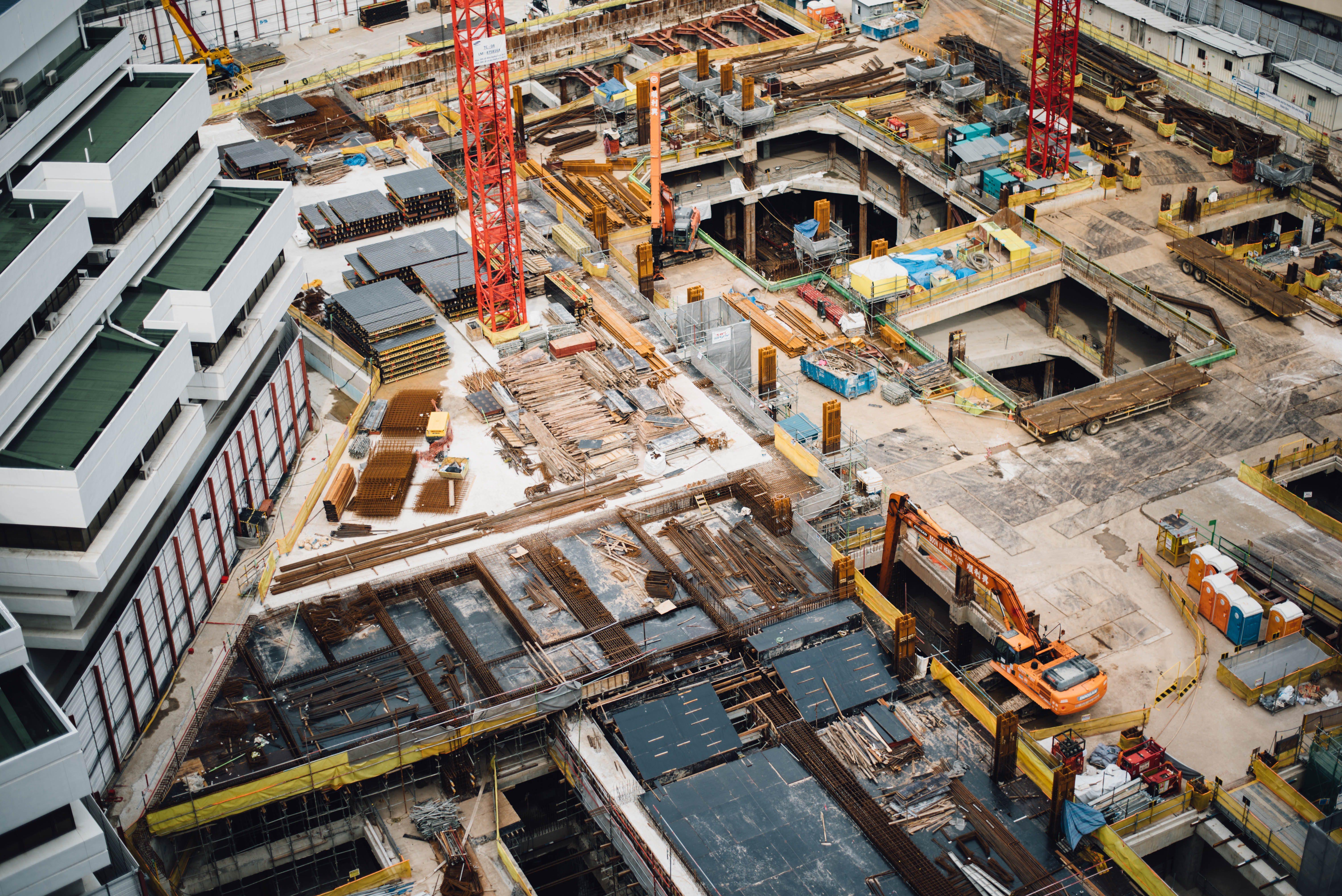 Construction sites may be targets for thieves hoping to find unsecured materials. - KrisTech (Photo by Chuttersnap on Unsplash.)