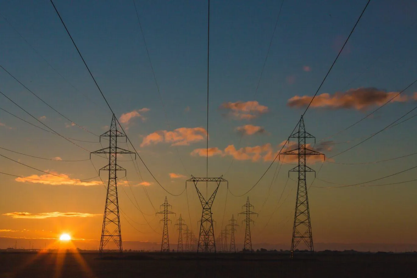 Power Lines at Sunset - KrisTech (Photo credit: Matthew Henry, Unsplash)