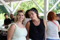 KT employees grab a quick photo together during an event at the Utica Zoo. Photo by Gino Geruntino.