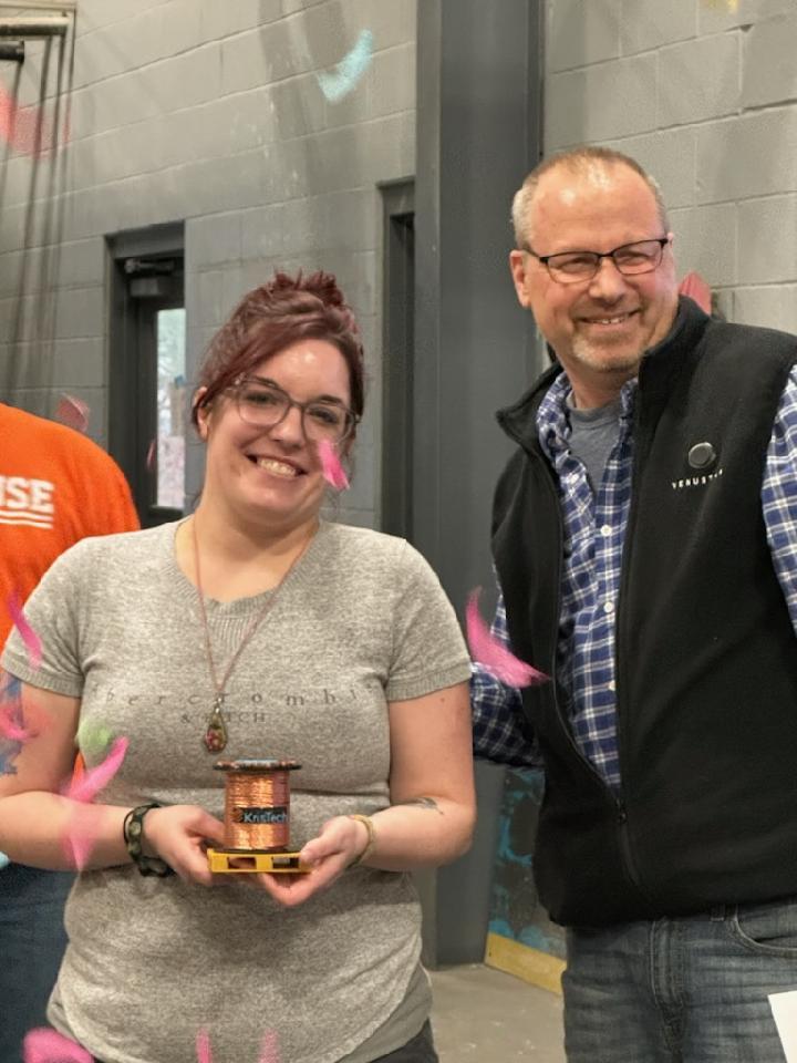 Ashley Reid - Kris-Tech Wire Employee of the Month, February 2024