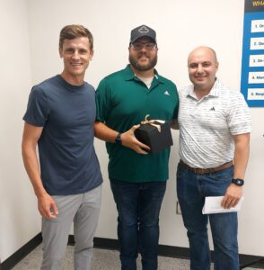 Kris-Tech Employee of the Month for June 2025 - Justin Deschamps