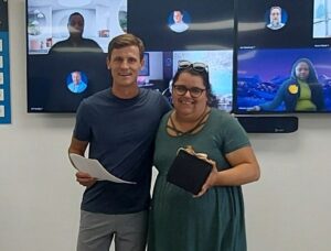 August 2025 Employe of the Month Nadine Almond - Kris-Tech Wire