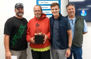 September 2025 Employee of the Month Darrick Findlay - Kris-Tech Wire